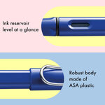 Stylo à plume safari blue  taille de plume: M LAMY