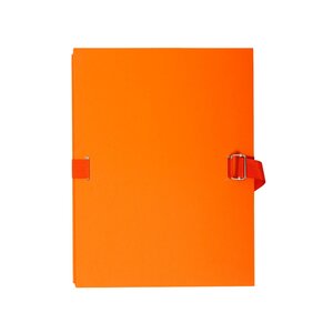 Chemise Dos Extensible Papier - 24x32cm - Orange - X 10 - Exacompta