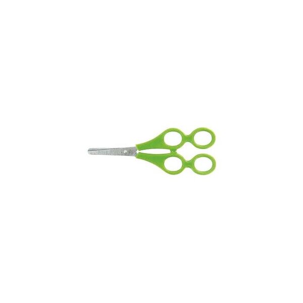 Ciseaux pédagogique 4 anneaux symétriques bouts ronds - Lame 13 cm SAFETOOL