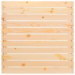 vidaXL Salon de jardin 3 Pièces avec coussins Bois de pin massif