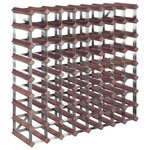 vidaXL Casier à bouteilles pour 72 bouteilles Marron Bois pin solide