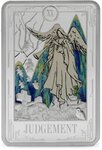 Pièce de monnaie en Argent 2 Dollars g 31.1 (1 oz) Millésime 2025 Tarot Niue JUDGEMENT