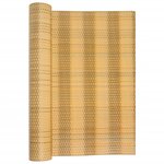 vidaXL Paravent de balcon marron clair 400x90 cm résine tressée