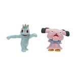Jazwares PKW2634 - Pokémon Battle Figure Pack - Machollo & Snubbull