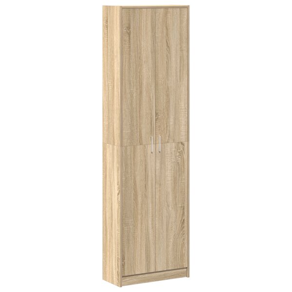 vidaXL Armoire Chêne Sonoma 55x25x189 cm Bois d'ingénierie