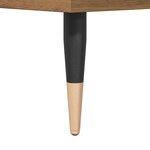 vidaXL Meuble TV chêne artisanal 150x30x44 5 cm bois d'ingénierie