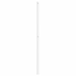 vidaXL Tête de lit métal blanc 180 cm