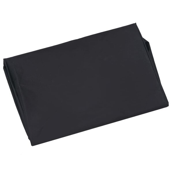 vidaXL Bâche de chariot de jardin Noir 81x41x40 cm Tissu