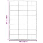 vidaXL Duvet complet toute l'année Doré 200 x 155 cm