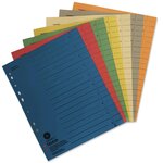 Intercalaires En Carte Recyclée - Paquet De 100 - Orange - X 500 - Falken