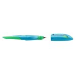 Stylo plume - EASYbirdy - Stylo ergonomique rechargeable - Bleu/vert - Gaucher STABILO