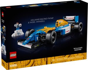LEGO Icons - Modèle Williams Racing FW14B et Minifigurine de Nigel Mansell - 10353