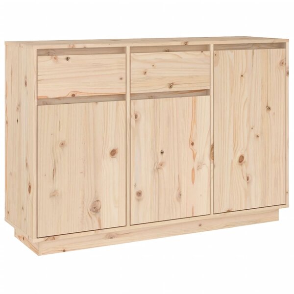 vidaXL Buffet 110x34x75 cm bois massif de pin