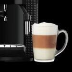 Krups arabica ea811010 - machine expresso avec broyeur - 1450w - réservoir d'eau 1 7l - café en grains - 15 bars - noire