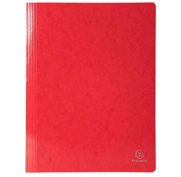 Chemise à lamelles A4 Iderama rouge EXACOMPTA