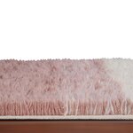 Tapis laine rose dégradé - 140 x 200 cm
