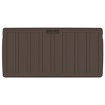 vidaXL Boîte à coussins Marron 117x45 5x57 5 cm 270 L