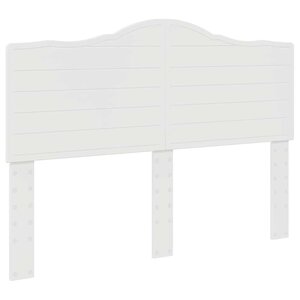 vidaXL Tête de lit Blanc Brillant 140 cm Bois d'ingénierie
