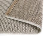 Vidaxl tapis d'extérieur/d'intérieur aspect sisal 120 x 170 cm gris