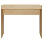 vidaXL Bureau Chêne sonoma 90x40x72 cm Bois d'ingénierie