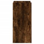 vidaXL Buffet chêne fumé 45x35x75 cm bois d'ingénierie