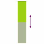 vidaXL Store enrouleur occultant largeur du tissu 50 7 cm polyester