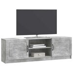 vidaXL Meuble TV Gris béton 150 x 31 x 47 cm Bois d'ingénierie