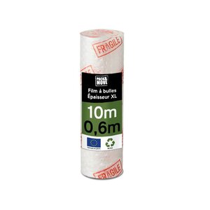 Pack And Move - Film À Bulle Recyclé - 0 6 X 10 M - Déménagement Expédition Et Protection - Papier Bulle De Qualité - 70 recyclé