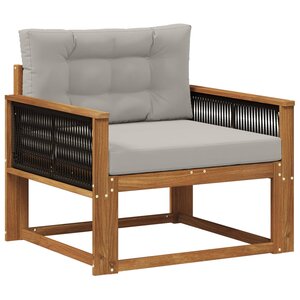 vidaXL Sofa de milieu extérieur Naturel