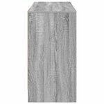 vidaXL Bureau Gris Sonoma 100 x 40 x 75 cm Bois d'ingénierie