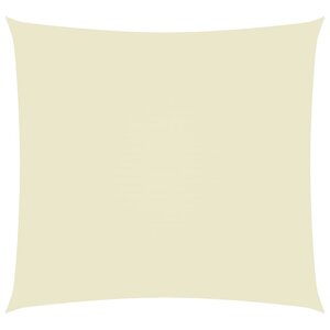 vidaXL Voile de parasol tissu oxford rectangulaire 2x2 5 m crème