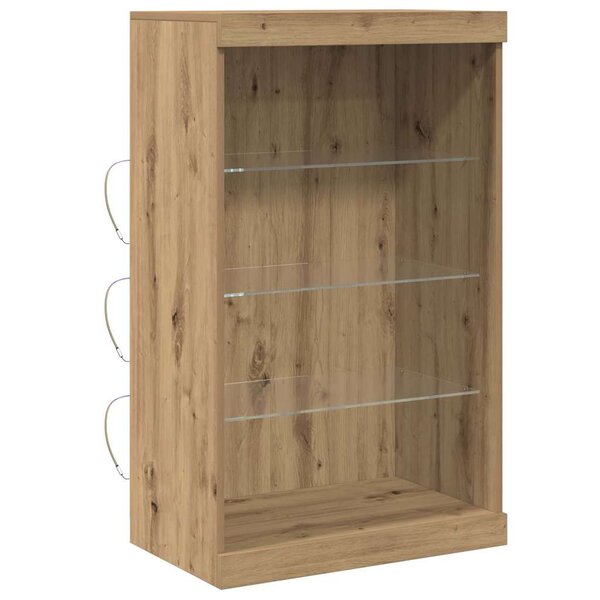 vidaXL Buffet chêne artisanal 60 5 x 37 x 100 cm Bois d'ingénierie