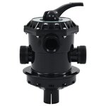 vidaXL Soupape  à multi-voies pour filtre à sable ABS 1 5" 6 voies