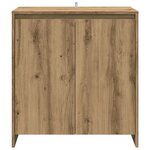 vidaXL Buffet 3 Pièces chêne artisanal bois d'ingénierie