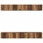 vidaXL Ensemble meuble TV 6 Pièces Bois ancien 80 x 30 x 30 cm