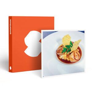 SMARTBOX - Coffret Cadeau Prestation de 4h par un chef cuisinier d'un menu Gourmet à domicile pour 2 -  Gastronomie