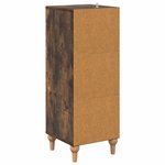 vidaXL Armoire à tiroirs Chêne fumé 33 x 34 5 x 90 cm