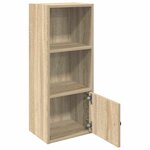 vidaXL Bibliothèque chêne sonoma 31x24x77 cm bois d'ingénierie