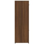 vidaXL Bibliothèque Chêne marron 90x30x90 cm Bois d'ingénierie
