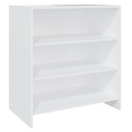 vidaXL Buffet Blanc 70x40 5x75 cm Bois d'ingénierie