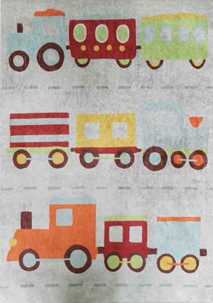 Tapis enfant 80 x 150 cm - Multicolore