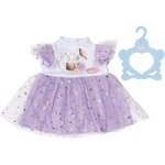 Zapf Creation 710296 - Baby Annabell Robe Tutu violet 43cm