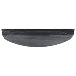 vidaXL Tapis d'escalier auto-adhésifs 10 Pièces anthracite 56x17x3 cm