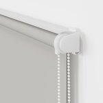 vidaXL Store enrouleur de douche avec cassette largeur du tissu 136 cm