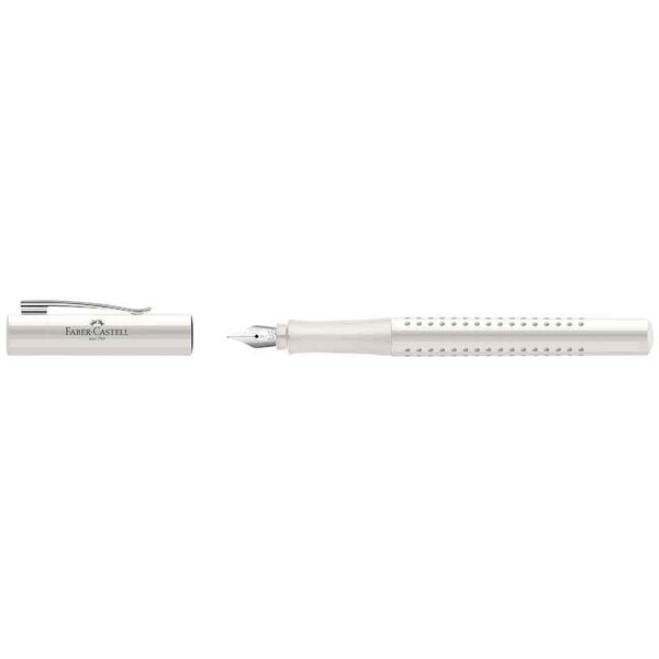 Stylo plume grip 2010 harmony  ef  blanc faber-castell