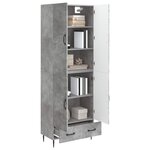 vidaXL Ensemble de Meubles 2 Pièces 66 x 34 5 x 95 cm Bois d'ingénierie