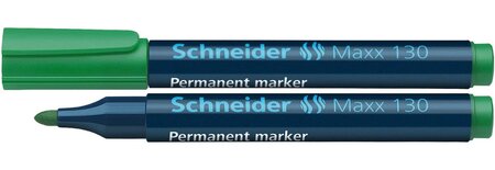 Marqueur permanent Maxx 130 Pte Ogive 1-3 mm vert SCHNEIDER