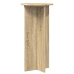 vidaXL Support de Plante 2 pièces Chêne Sonoma 40 x 40 x 80 cm