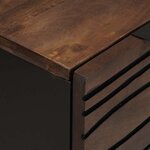 vidaXL Buffet Marron 60 x 33.5 x 75 cm Bois de manguier massif