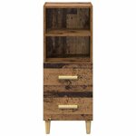 vidaXL Buffet Bois ancien 34 x 34 5 x 90 cm Bois d'ingénierie